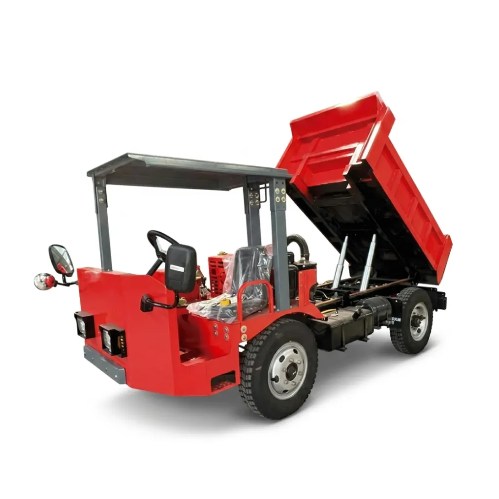 Dumper Diésel 4 toneladas motor 75HP YUNNEI