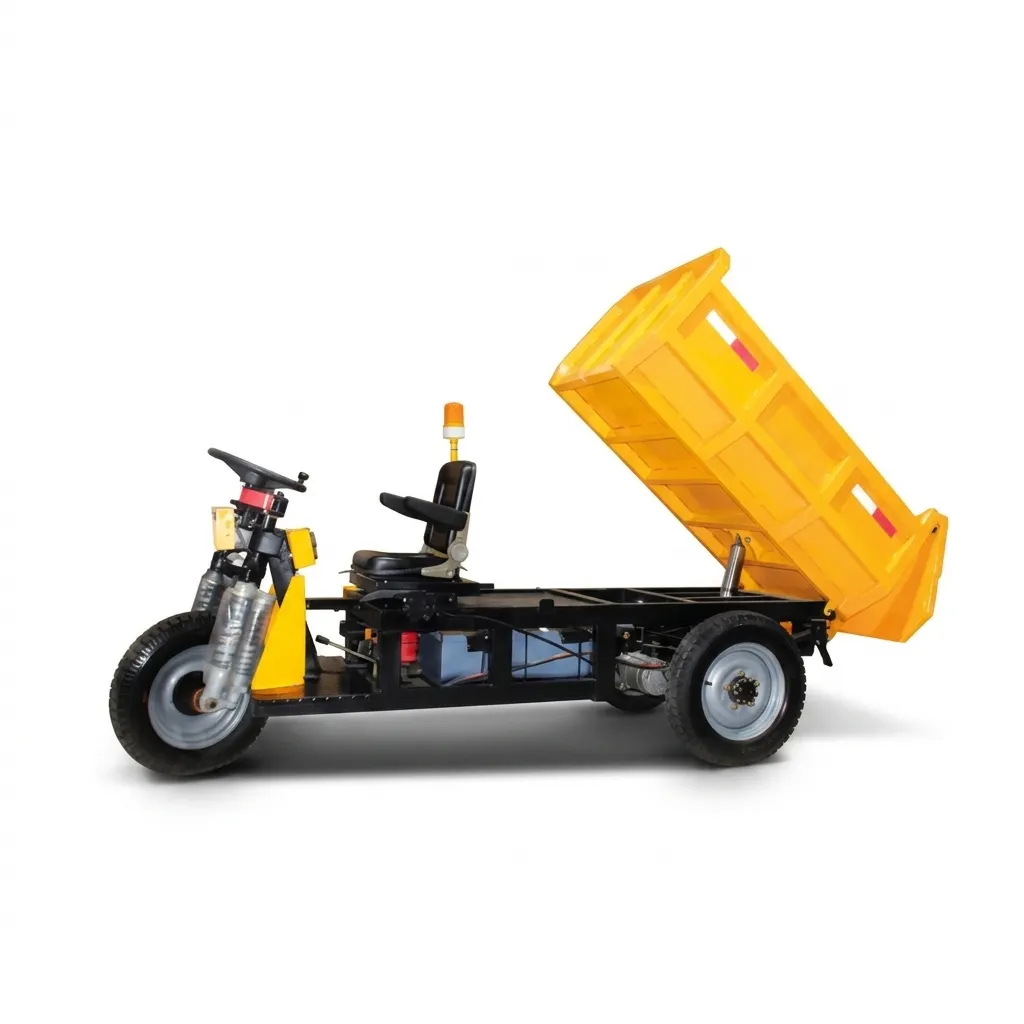 Mini Dumper Eléctrico 1.5 Tonelada 3000W