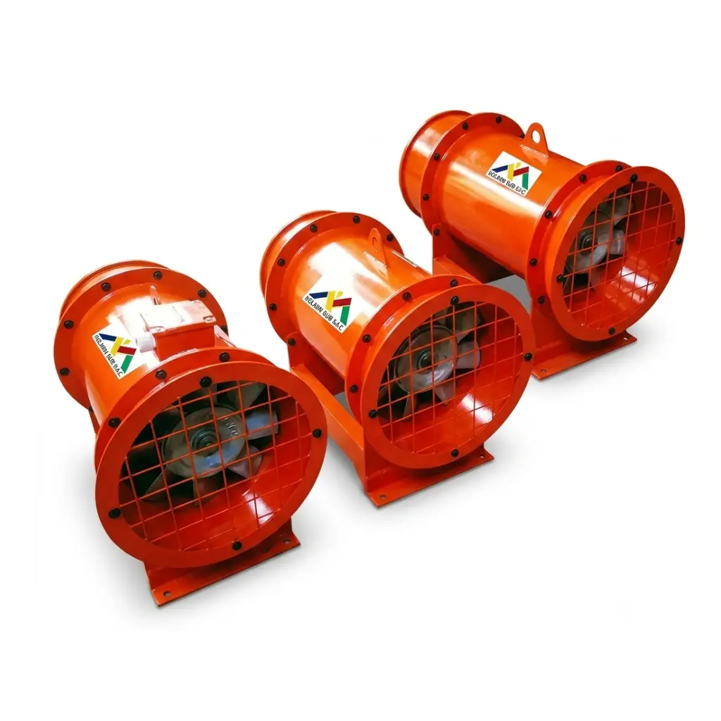 Ventilador Axial Industrial Eléctrico SIEMENS Y WEB